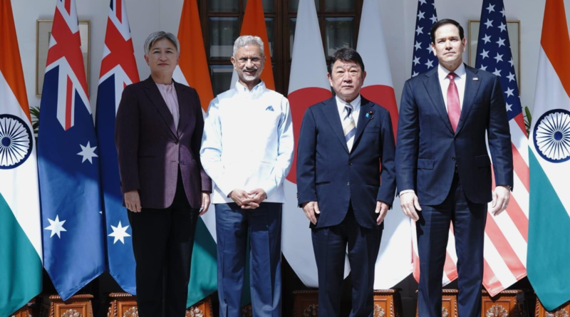 2026 Quad Foreign Ministers’ Meeting in New Delhi